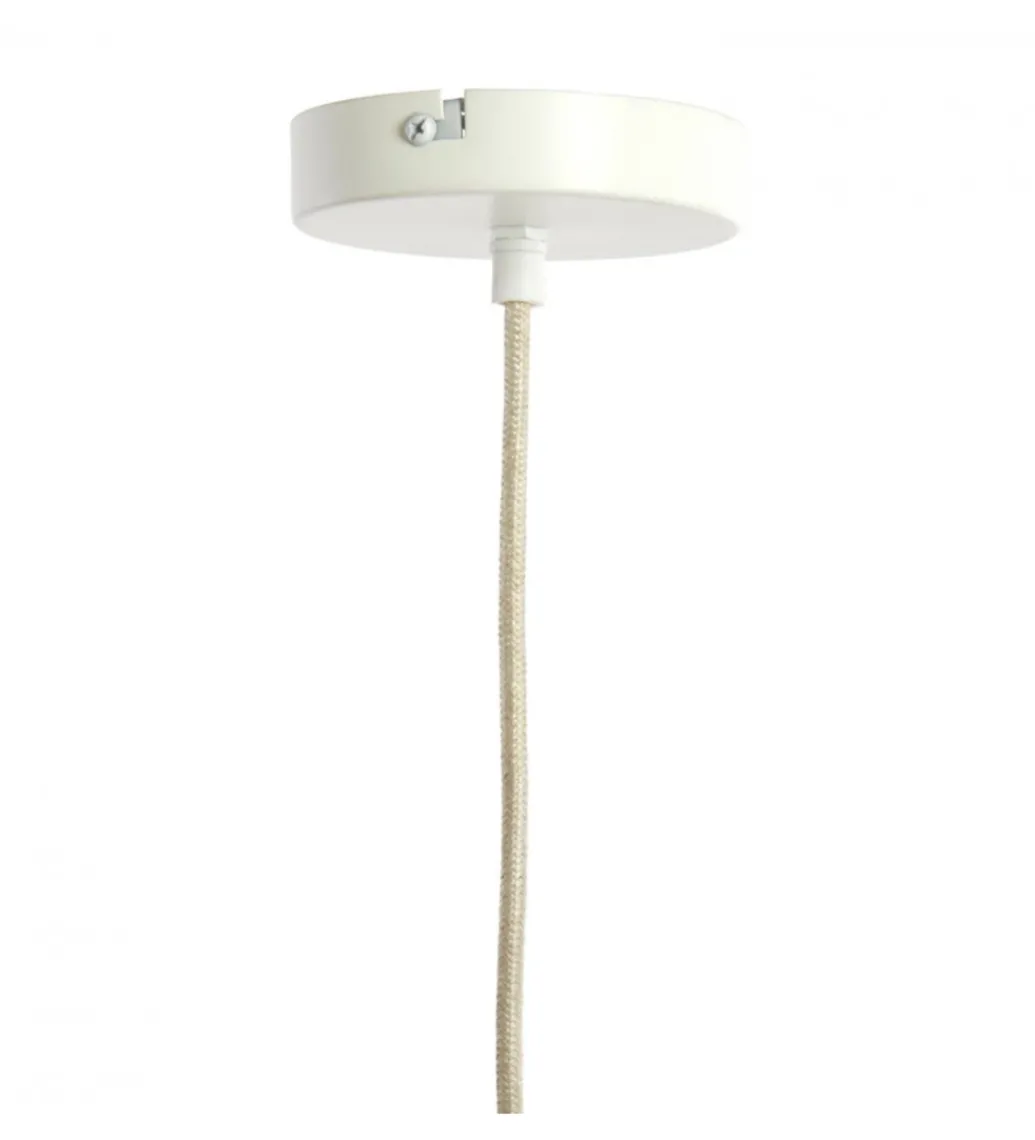 Lampa wisząca ZUBEDA 38 cm kremowa*L&L New