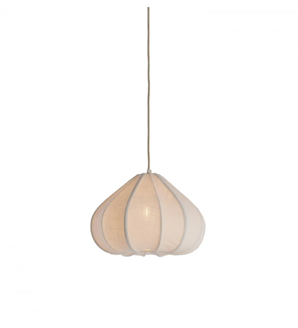 Lampa wisząca ZUBEDA 38 cm kremowa*L&L New