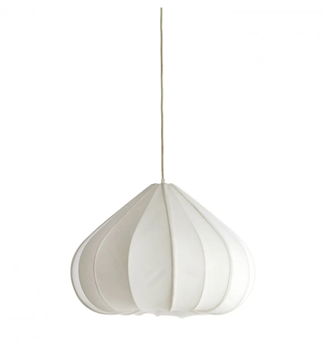 Lampa wisząca ZUBEDA 58 cm kremowa*L&L Clearance