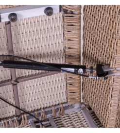 Leżak PISTON 200 cm rattan*Zona-Design New