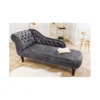 Leżanka Chesterfield BRIGIDA 170 cm szara*Invicta Interior Discount