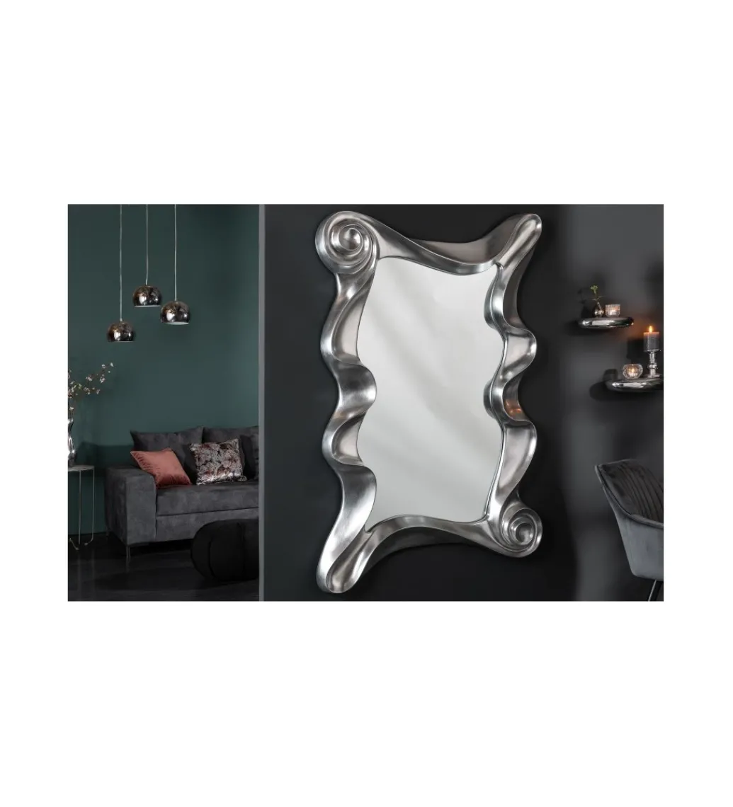 Lustro Alice 160 cm srebrne*Invicta Interior - przedsprzedaż Discount