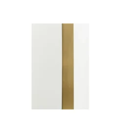 Lustro AREZZO trapez mosiądź 65 x 160 cm*KARE Clearance