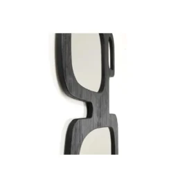 Lustro ART SHAPES 89 x 199 cm drewno jodła czarne*KARE Outlet