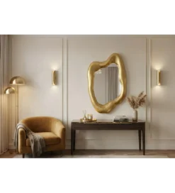 Lustro AURA 90 cm złotego*Invicta Interior Hot