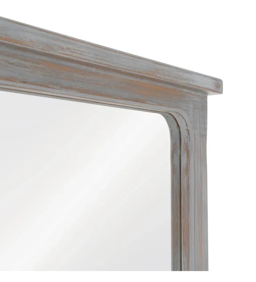 Lustro BEGASTA 170 cm drewno paulowni szare*Zona-Design