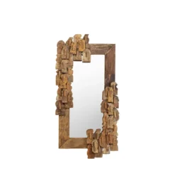 Lustro BE MIND 90 x 160 cm drewno naturalne*KARE Discount