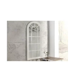 Lustro Ścienne Castillo 140cm Grau Vintage białe*Invicta Interior Online
