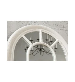 Lustro Ścienne Castillo 140cm Grau Vintage białe*Invicta Interior Online