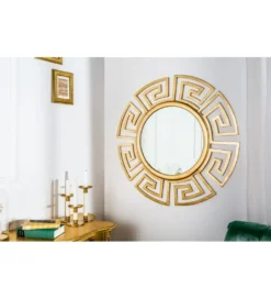 Lustro ścienne Euphoria 85 cm złote*Invicta Interior Discount