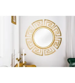 Lustro ścienne Euphoria 85 cm złote*Invicta Interior Discount