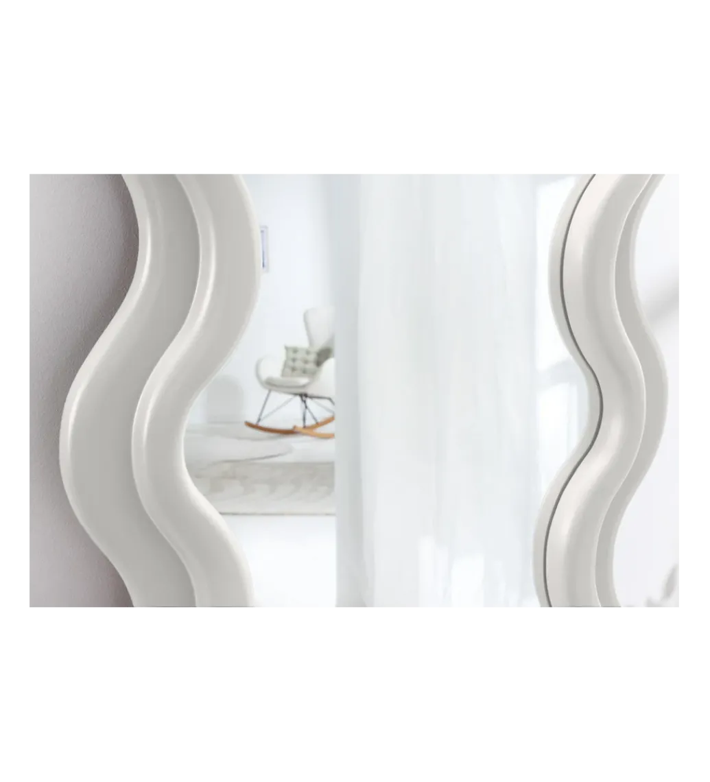 Lustro ścienne FUENTE 160 cm białe*Invicta Interior Outlet