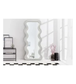 Lustro ścienne FUENTE 160 cm białe*Invicta Interior Outlet