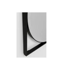 Lustro ścienne MIRO 88 cm czarne*KARE Outlet