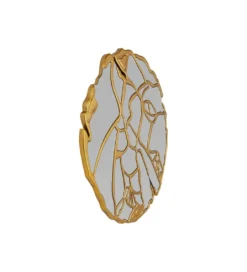 Lustro ścienne Pieces 100 cm złote*KARE Sale