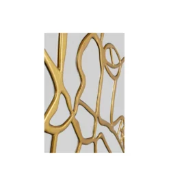 Lustro ścienne Pieces 100 cm złote*KARE Sale