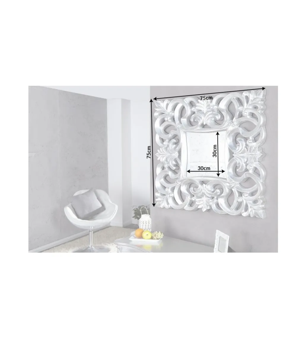 Lustro ścienne Venice 75cm srebrne*Invicta Interior Hot