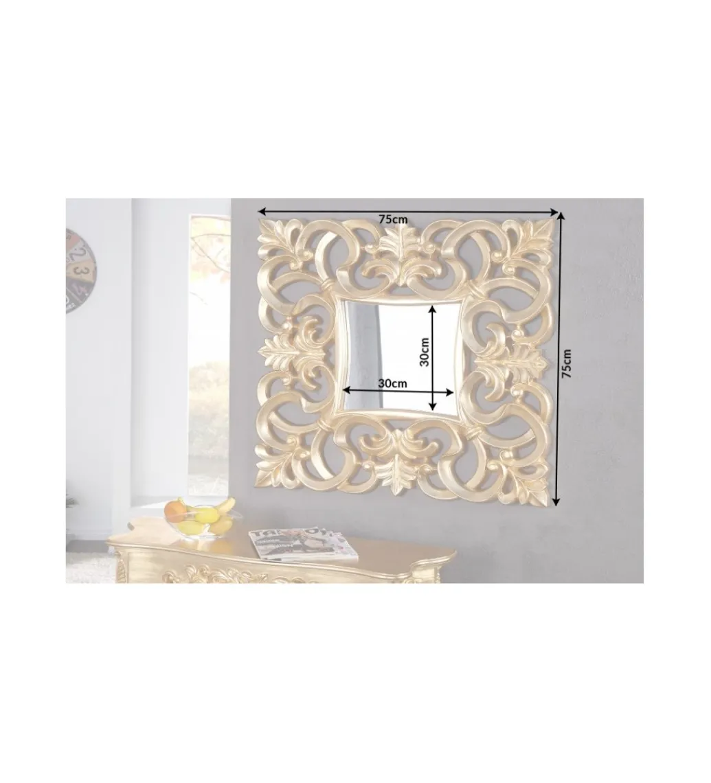 Lustro ścienne Venice 75cm złote*Invicta Interior - przedsprzedaż Clearance