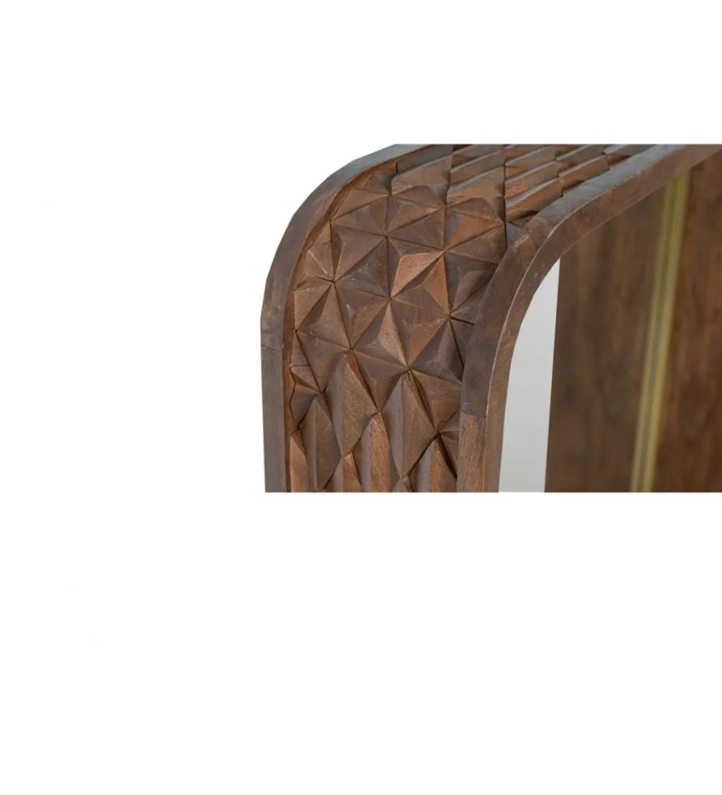 Lustro CUADRADO 120 cm drewno mango*RW New