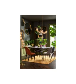 Lustro CURVE 100 cm mosiądź*KARE New