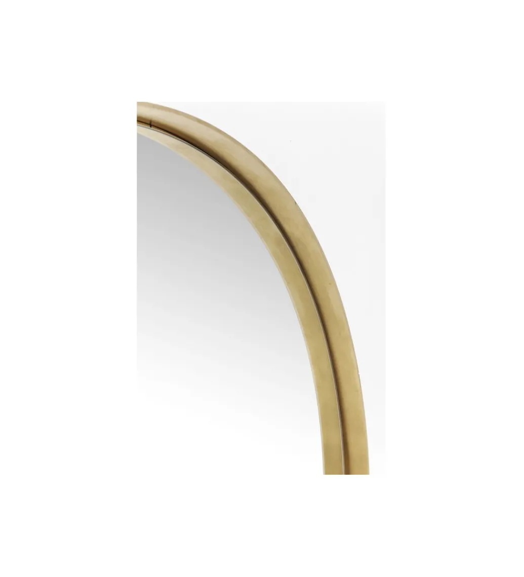 Lustro CURVE 100 cm mosiądź*KARE New