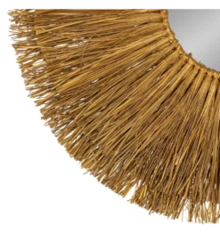 Lustro DECATARO 80 cm naturalne*Zona-Design Sale