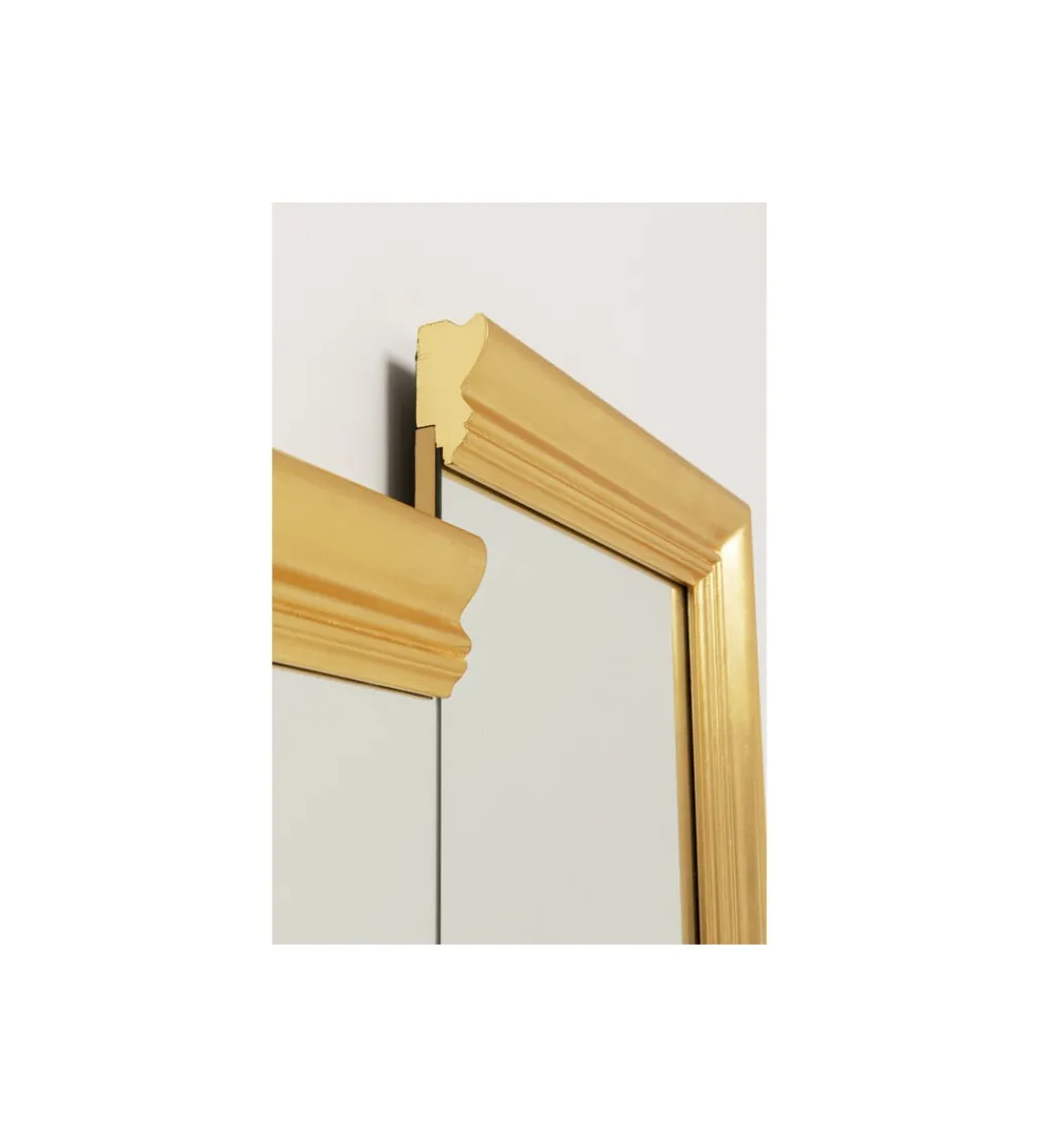 Lustro DOUBLE VISION RECTANGULAR 121 x 81 cm złote*KARE Best