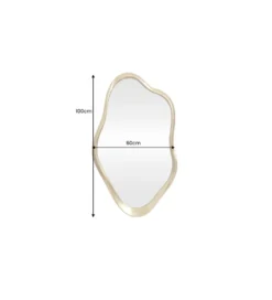 Lustro EMBER 100 cm złote*Invicta Interior - przedsprzedaż Clearance