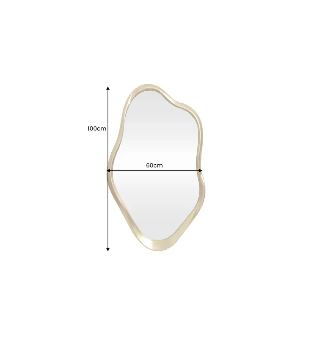 Lustro EMBER 100 cm złote*Invicta Interior - przedsprzedaż Clearance