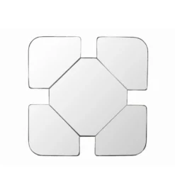 Lustro FORMATEA 60 x 60 cm czarne*Imeri Outlet