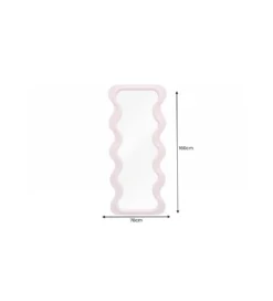Lustro FUENTE 160 cm różowe*Invicta Interior Online