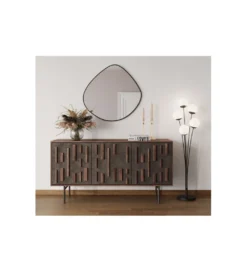 Lustro GOTEBORG 71 x 71 cm czarne*KARE Sale
