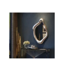 Lustro Hologram 119 cm x 76 cm srebrne*KARE Online