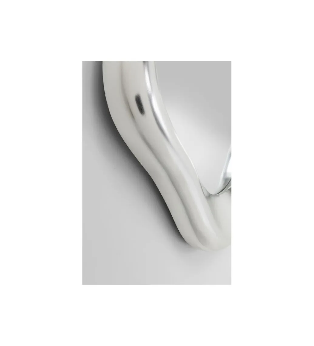 Lustro Hologram 119 cm x 76 cm srebrne*KARE Online