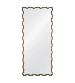 Lustro JOMANEO 180 cm drewno paulowni brązowe*Zona-Design Online