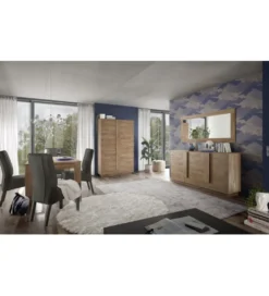 Lustro JUPITER 170 cm w kolorze dąb Mercure*MCA Linia Włoska Sale