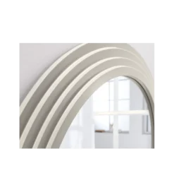 Lustro KIRAZ ART DECO 160 cm białe*Invicta Interior Discount
