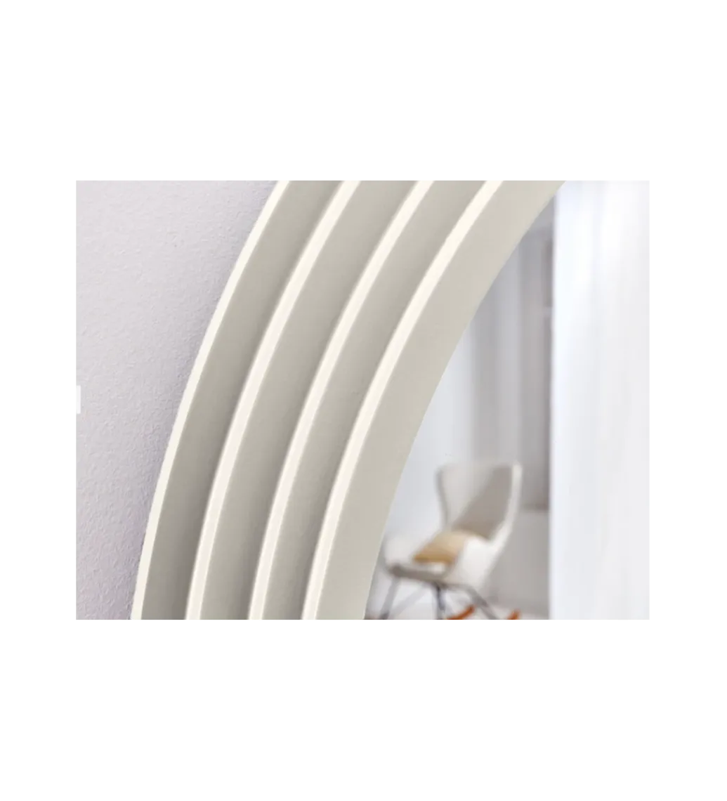 Lustro KIRAZ ART DECO 160 cm białe*Invicta Interior Discount
