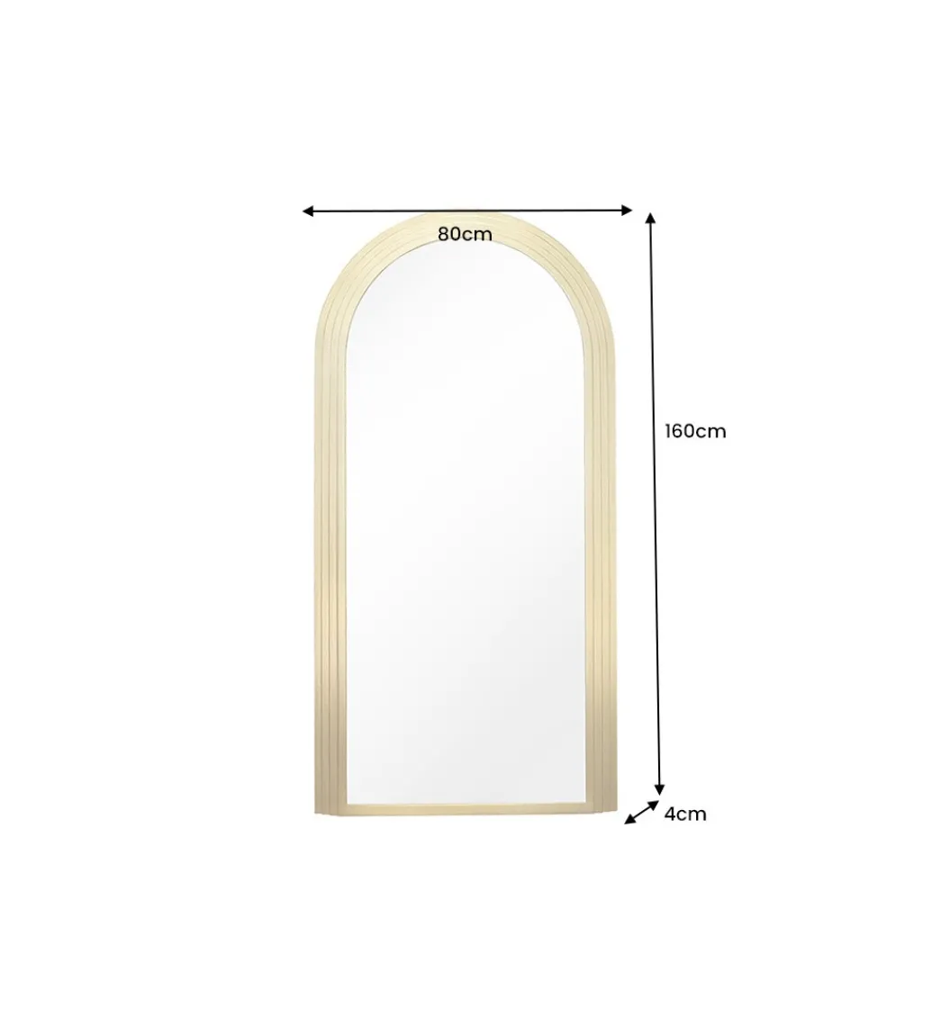 Lustro KIRAZ 160 cm złote*Invicta Interior Best