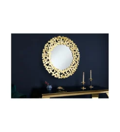 Lustro MONETE 82 cm złote*Invicta Interior Sale