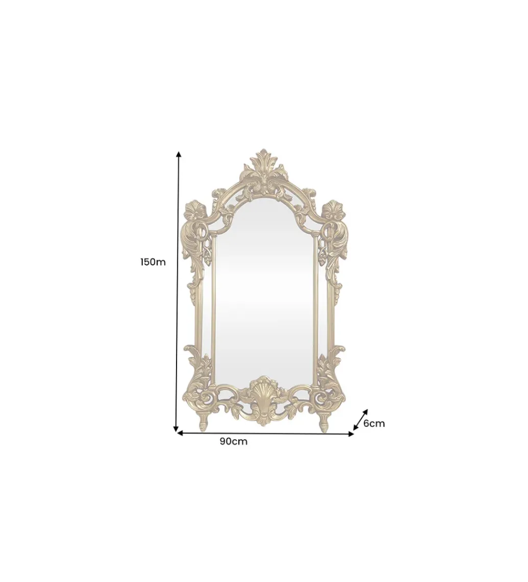 Lustro OPULENT 150 cm złote*Invicta Interior - przedsprzedaż Best