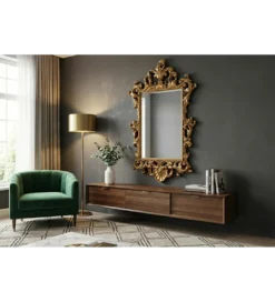 Lustro OPULENT 125 cm złote*Invicta Interior - przedsprzedaż Hot