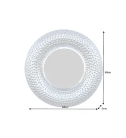 Lustro Orriental 60 Cm srebrne*Invicta Interior Hot