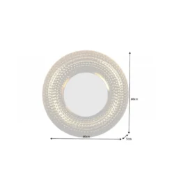 Lustro Orriental 60 cm w kolorze złotym*Invicta Interior Clearance