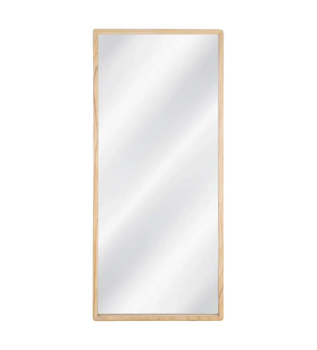 Lustro SITEMATH 180 cm drewno paulowni naturalne*Zona-Design New