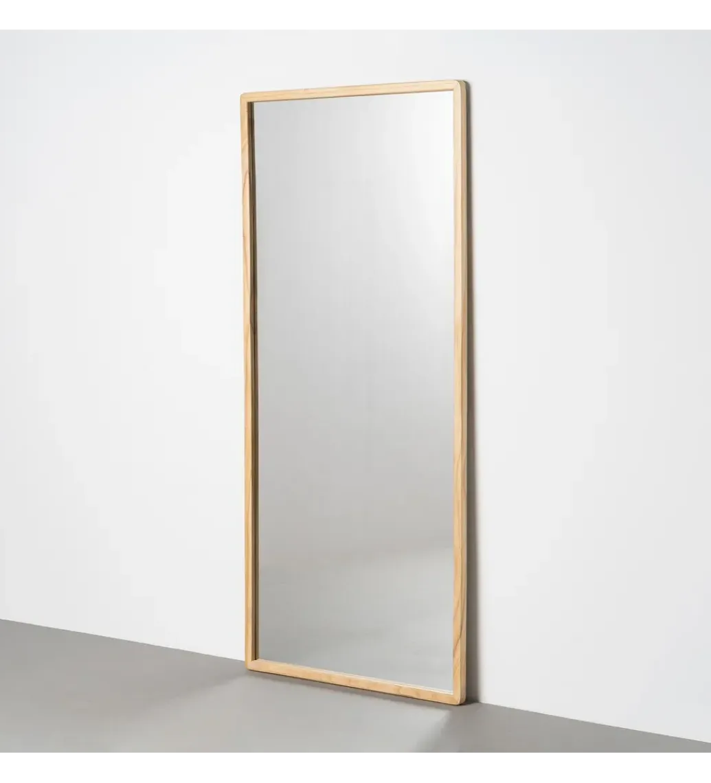 Lustro SITEMATH 180 cm drewno paulowni naturalne*Zona-Design New