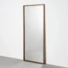 Lustro SITEMATH 180 cm drewno paulowni brązowe*Zona-Design Best