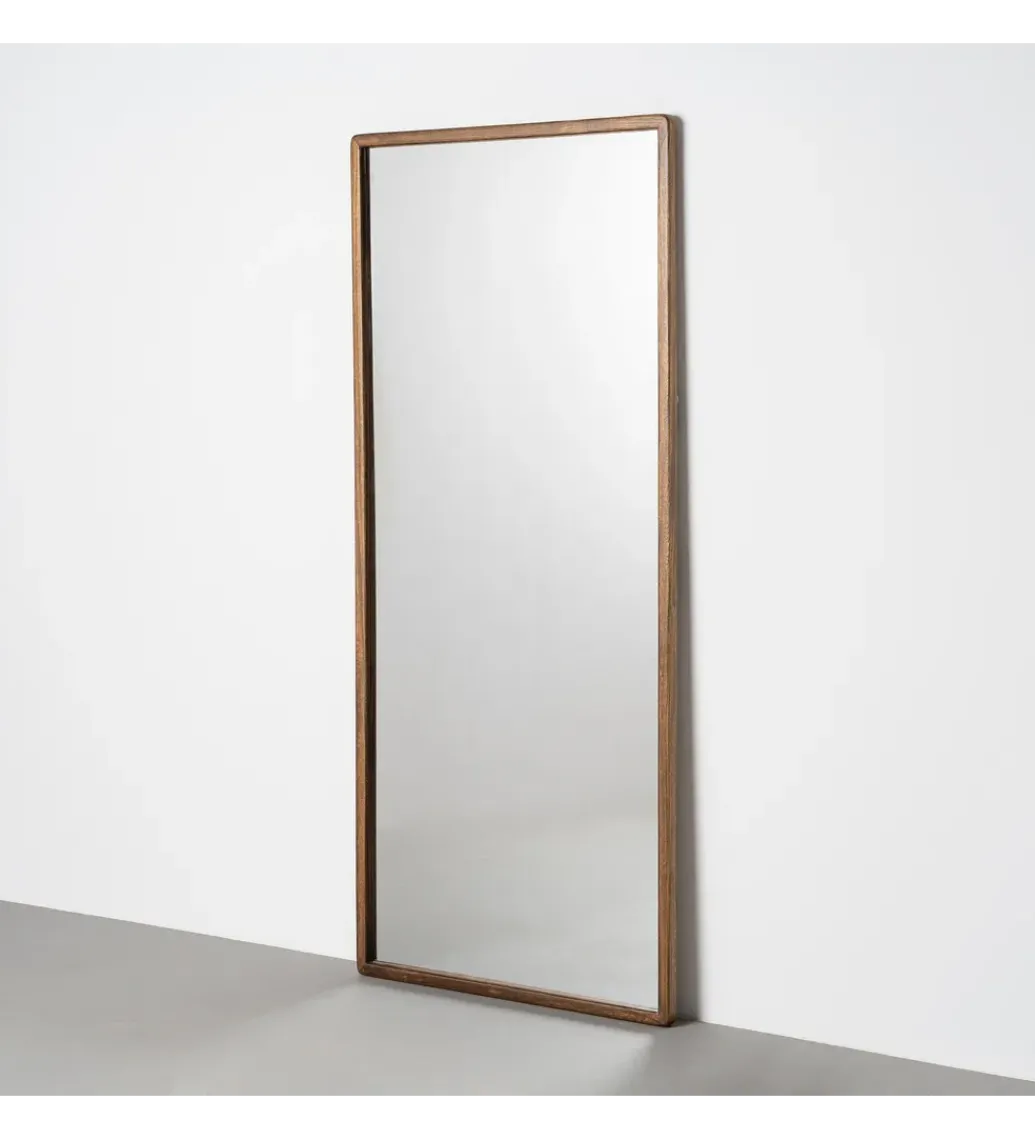 Lustro SITEMATH 180 cm drewno paulowni brązowe*Zona-Design Best