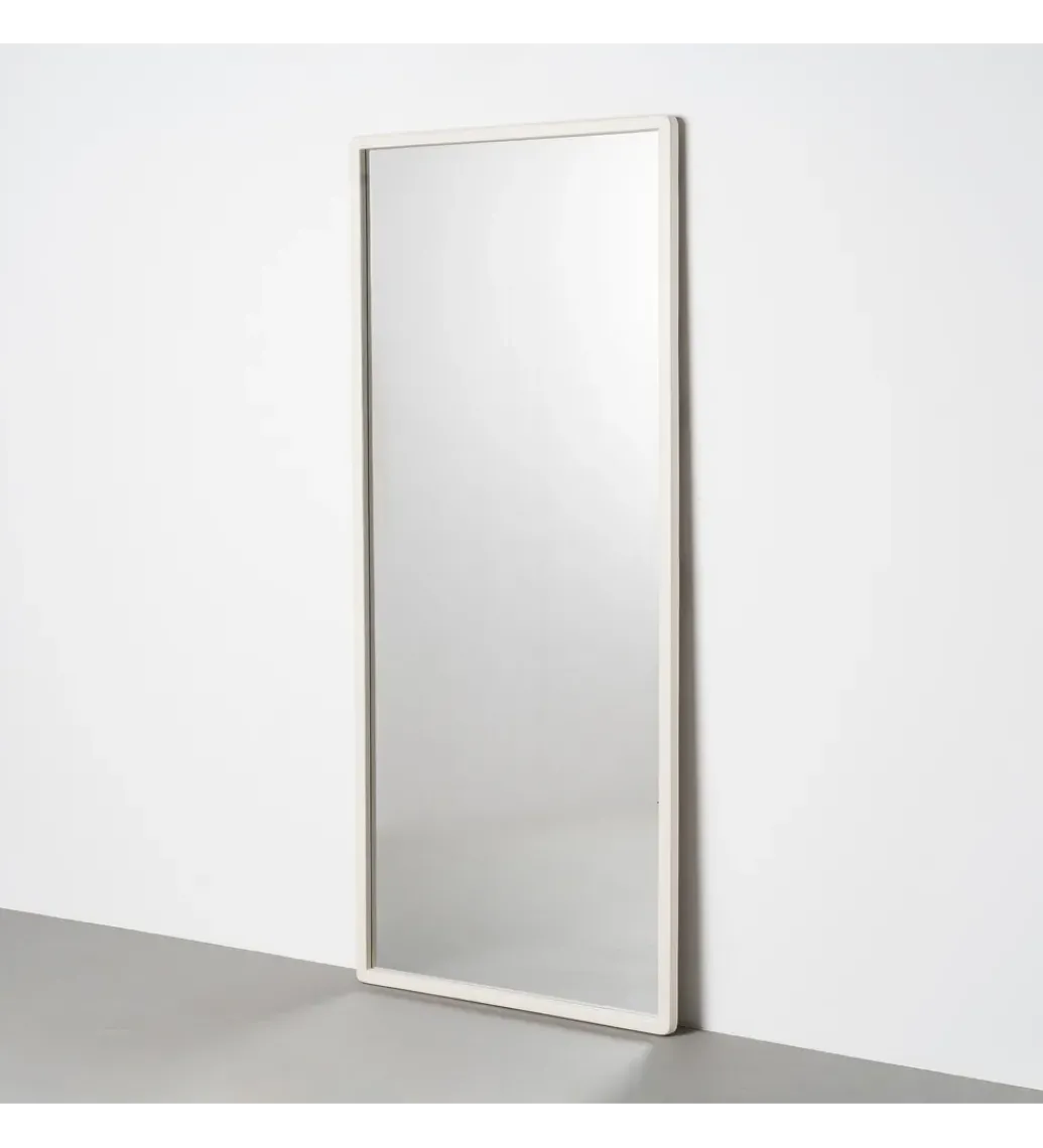 Lustro SITEMATH 180 cm drewno paulowni białe*Zona-Design Sale