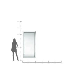 Lustro Soft Beauty 207 cm transparentny*KARE